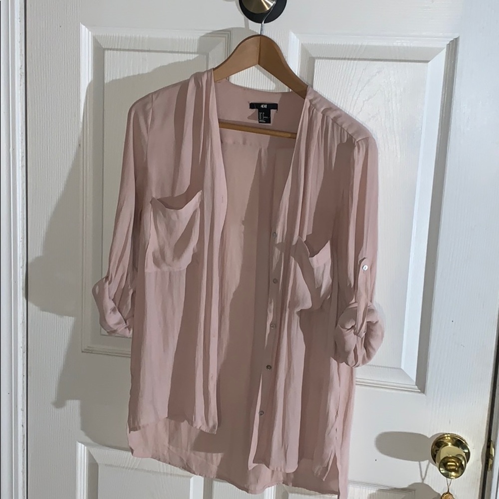 H&M button down blouse